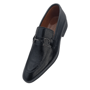 Sole in Box Black Formal Gam Shoes