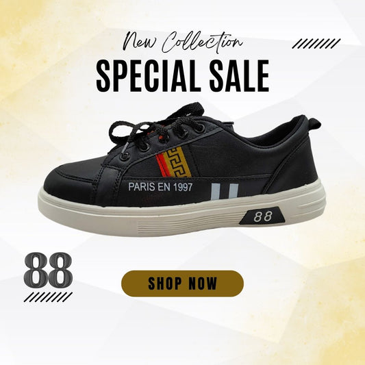 88 Original Black White Comfort Sneaker