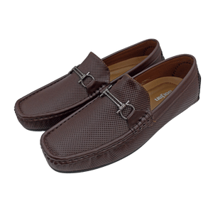 Brown Medicated Sole Leather Loafer