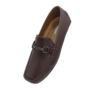 Brown Medicated Sole Leather Loafer