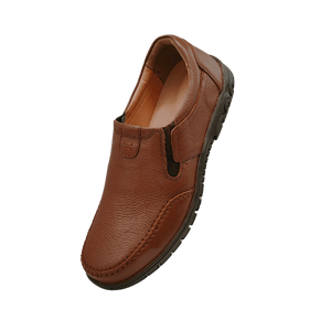 Strobel Handmade Pure Leather Brown Degar Shoes