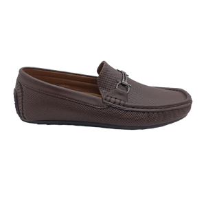 Brown Medicated Sole Leather Loafer