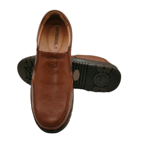Strobel Handmade Pure Leather Brown Degar Shoes