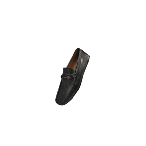 Franco Black Dual Tone Leather Loafer