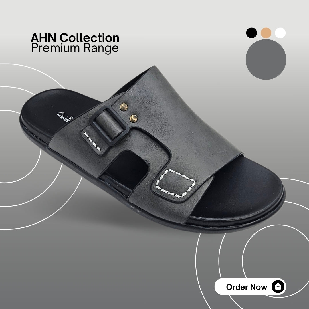 AHN Collection Grey Imported Slipper