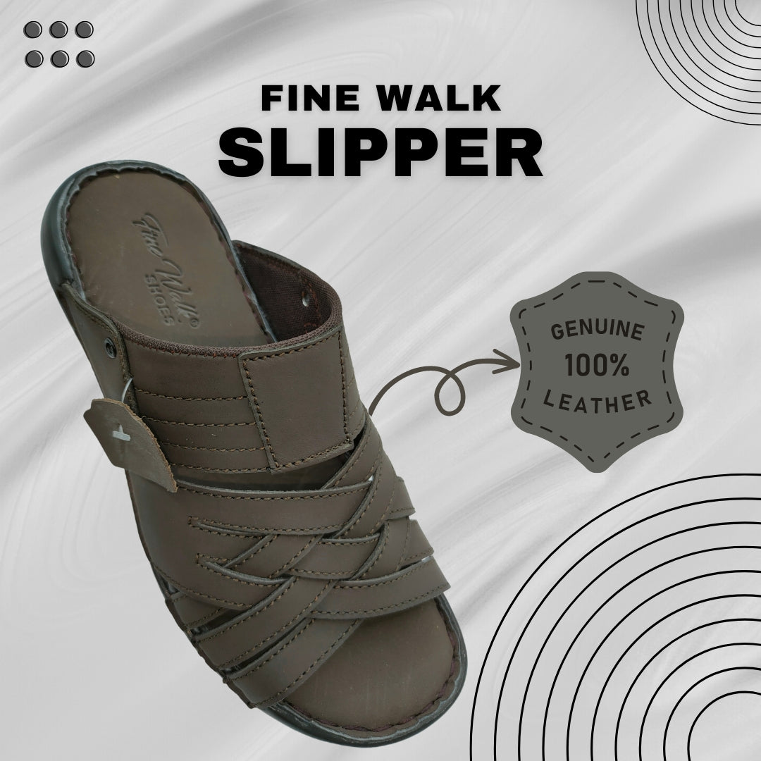 FineWalk Dark Grey Leather Softy