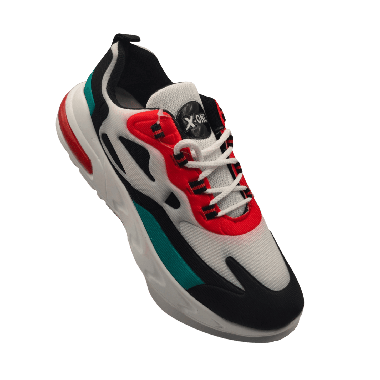 X-one Black Green Sneakers for Men