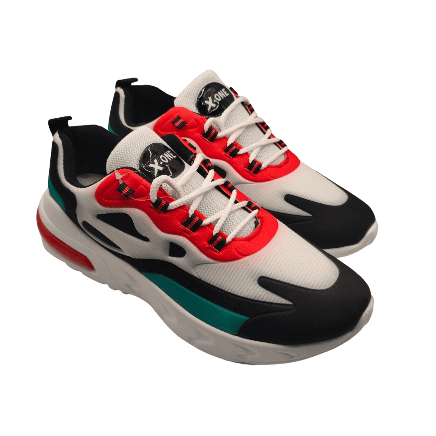 X-one Black Green Sneakers for Men