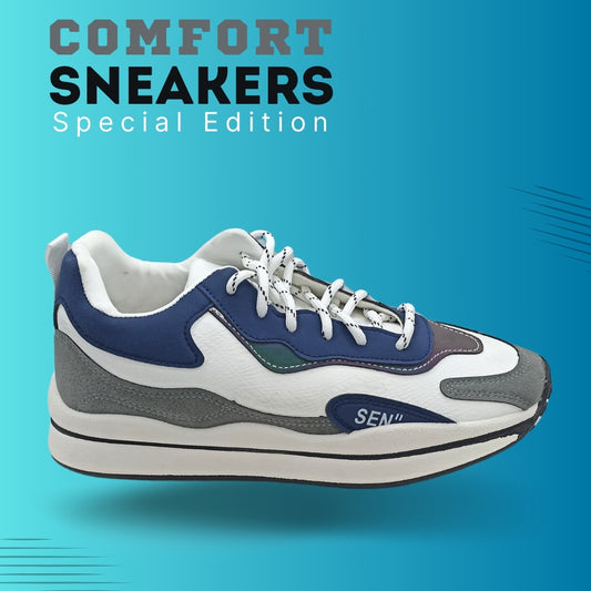 Sport Authentic China Imported Blue-White Fashion Sneaker