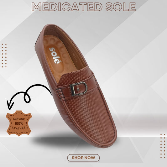Sole Tan Medicated Sole Loafer Moza