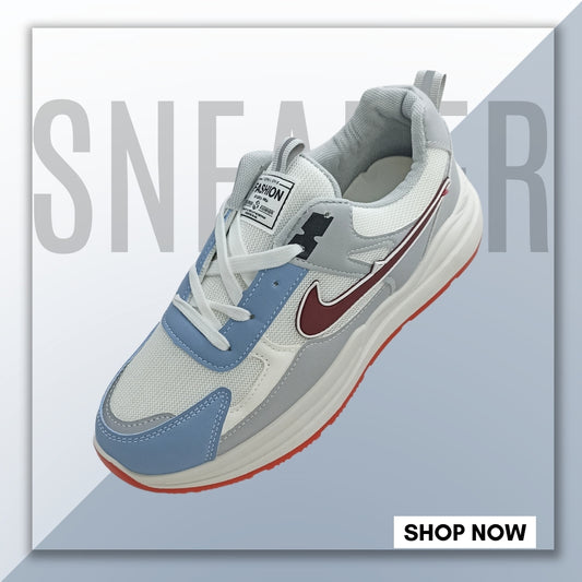 ZYC China Imported Comfort Grey Fashion Sneaker