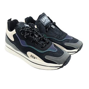 Sport Authentic China Imported Black-Grey Fashion Sneaker