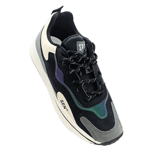 Sport Authentic China Imported Black-Grey Fashion Sneaker