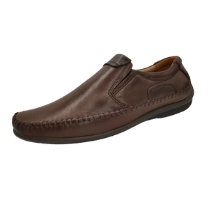 WorldWalk Flexible Brown Leather Shoes