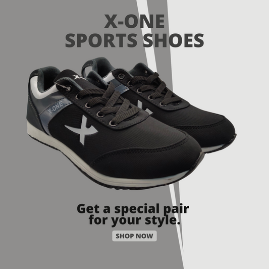 X-ONE Black Grey Jogger