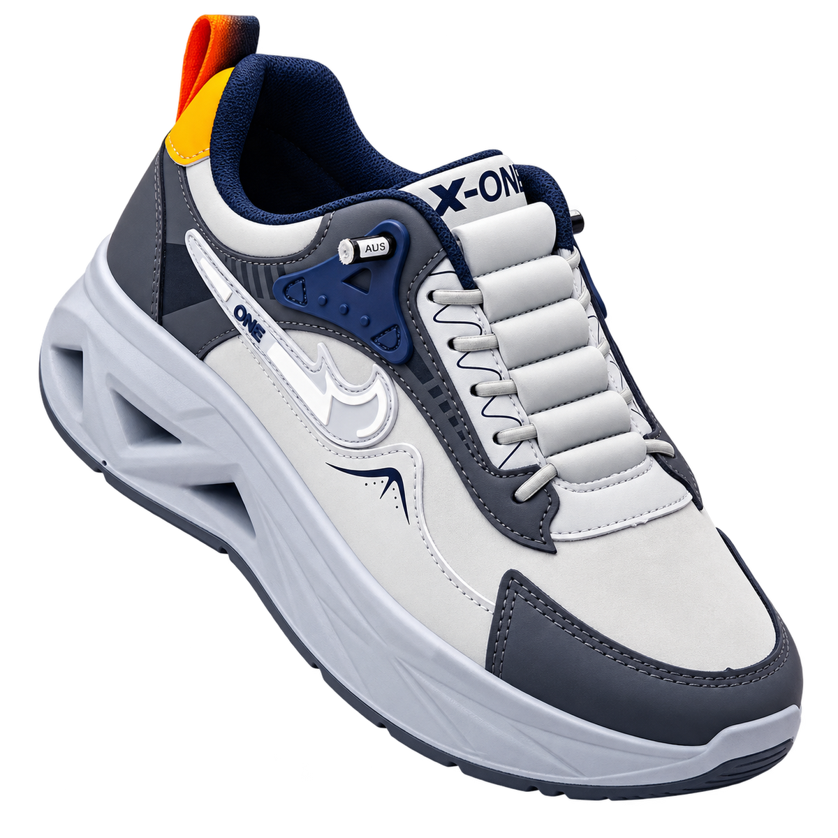 X-ONE Hands-Free Slip-Ins Fashion Sneakers