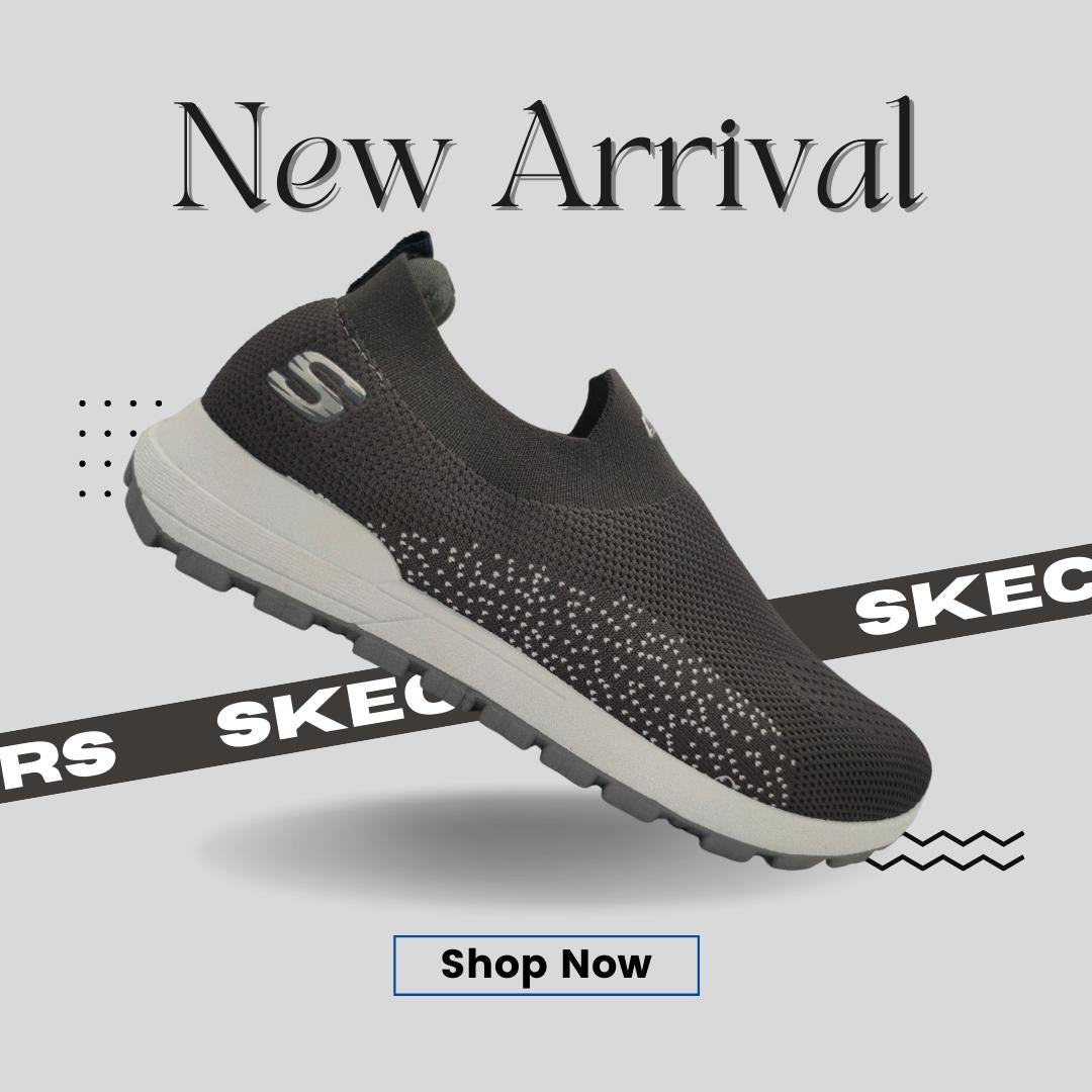 Skechers ArchFit Black / Grey Sneaker